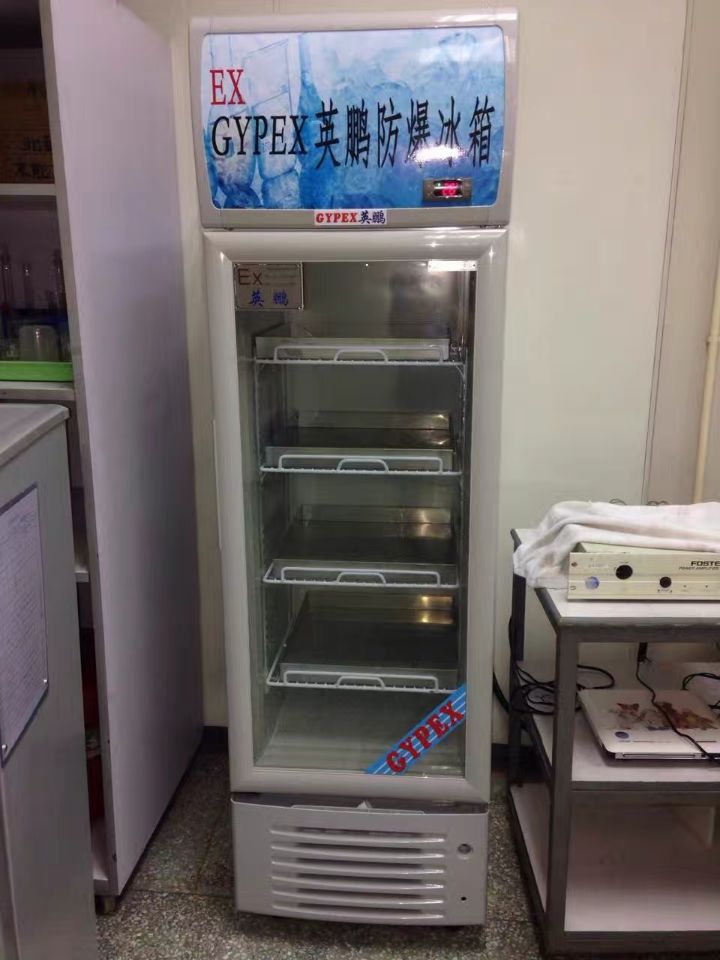 英鵬防爆冷藏冰箱，儲存化學品防爆冰箱BL-300L